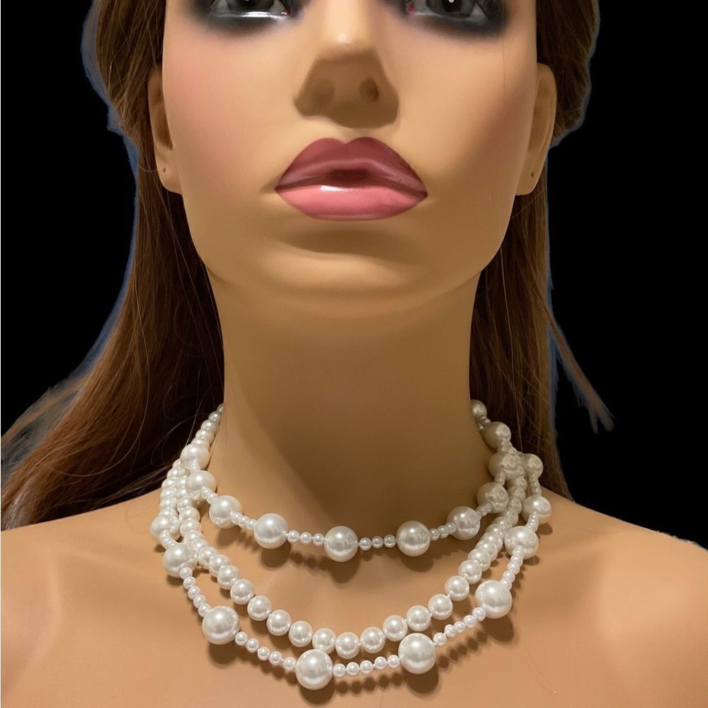THREE LAYER SOUTH SEA PEARL NECKLACE